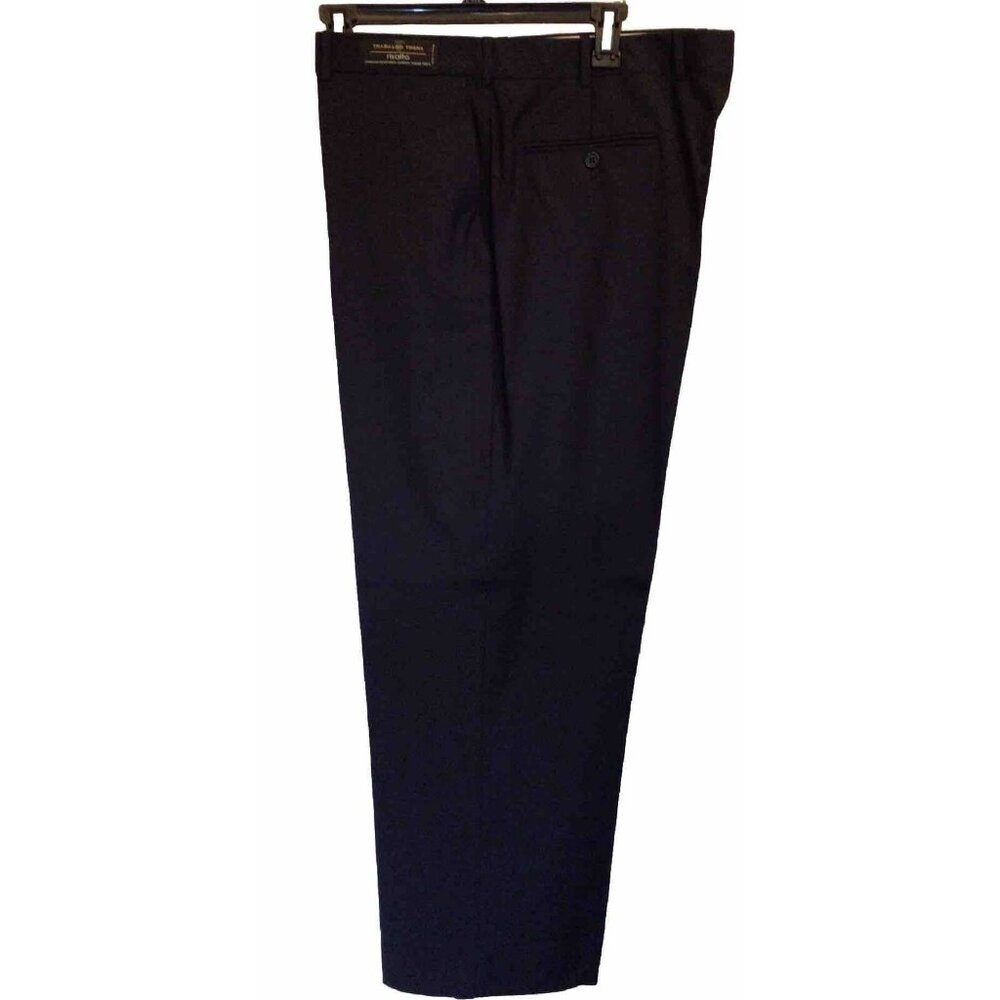 JB Britches Mens Navy Slacks 38X29 Trabaldo Togna‎ Risalto Wool Career Business